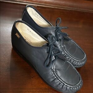 SAS Midnight Leather Loafers